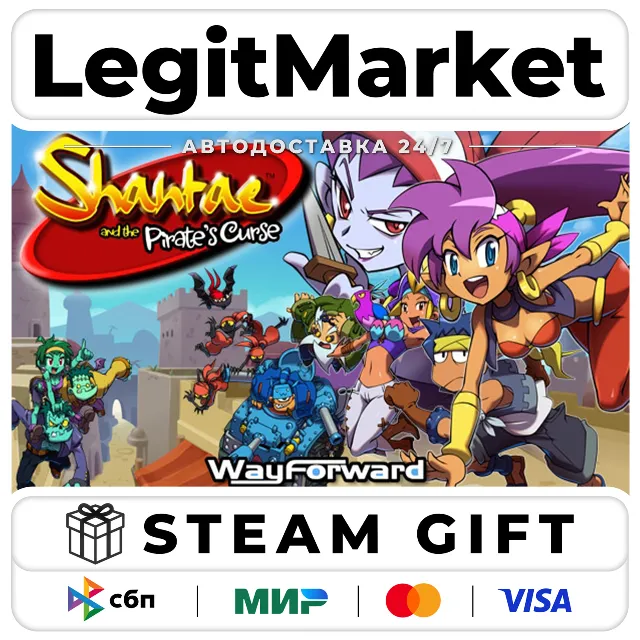 Shantae and the Pirate's Curse / Steam АВТО / РУ + МИР