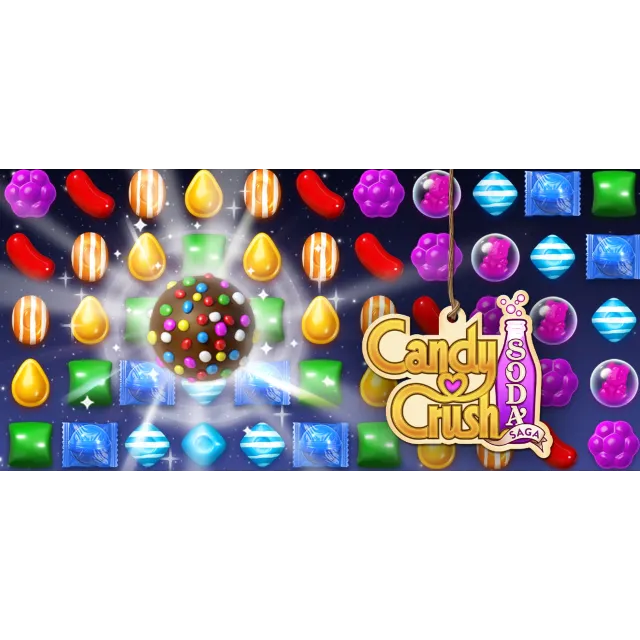 Пополнение золотых слитков Candy Crush Soda Saga со скидками