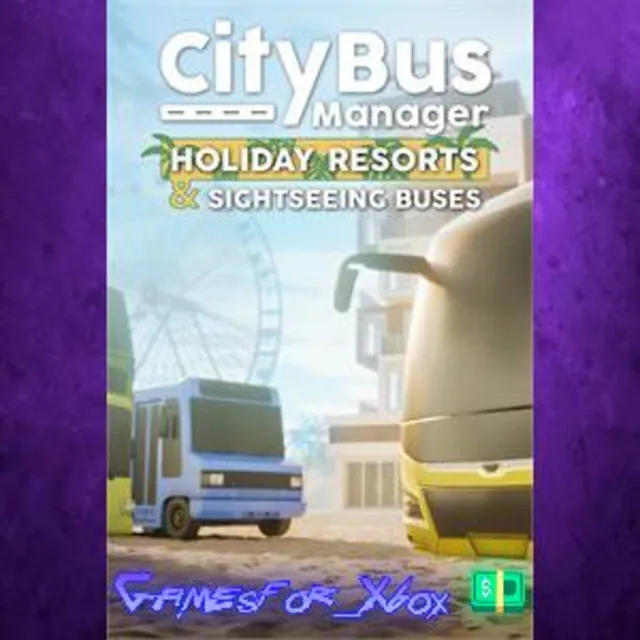 ☀️City Bus Manager - Holiday Resorts &amp; Sightseeing Buses XBOX DLC