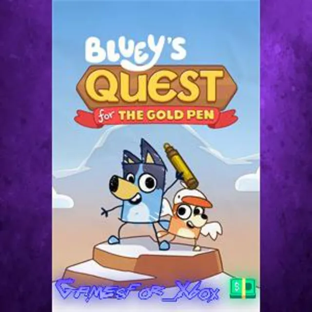 ☀️Bluey’s Quest for the Gold Pen XBOX