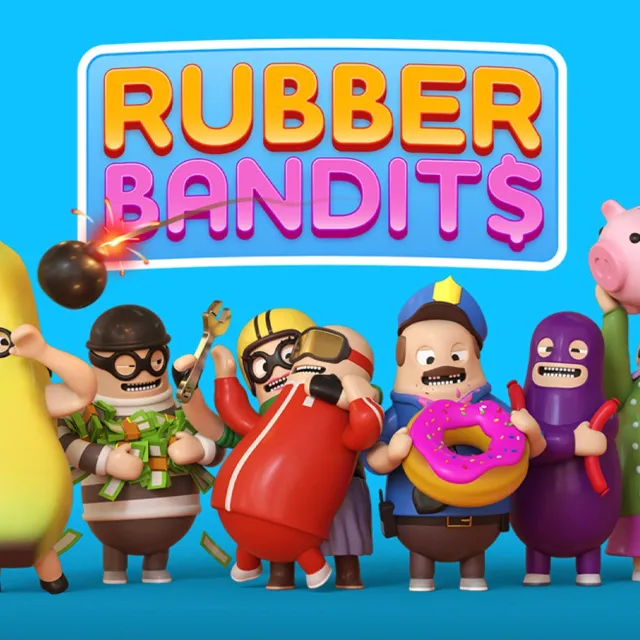 Rubber Bandits Steam ключ Весь Мир Global key код стим СНГ  - без РФ и РБ