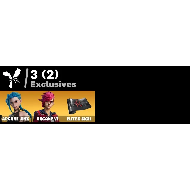 Мгновенный доступ • FN (все платформы) • 135 skins • Arcane Jinx • Полный доступ