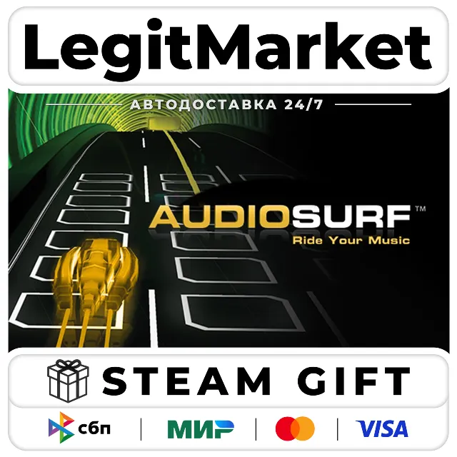 AudioSurf / Steam АВТО / РУ + МИР