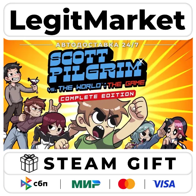 Scott Pilgrim vs. The World: The Game – Complete Edition / Steam АВТО / РУ + МИР