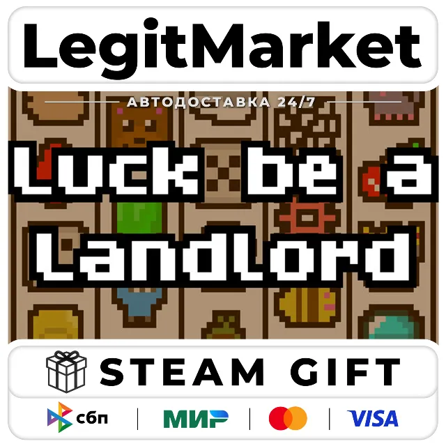 Luck be a Landlord / Steam АВТО / РУ + МИР