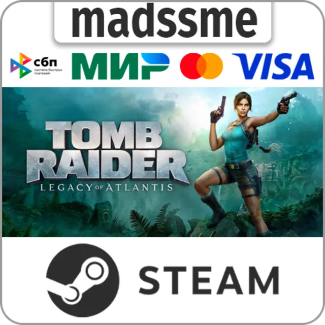 Tomb Raider: Legacy of Atlantis - Standard Edition * KZ/СНГ/TR/CN/AR/IN/BR * STEAM