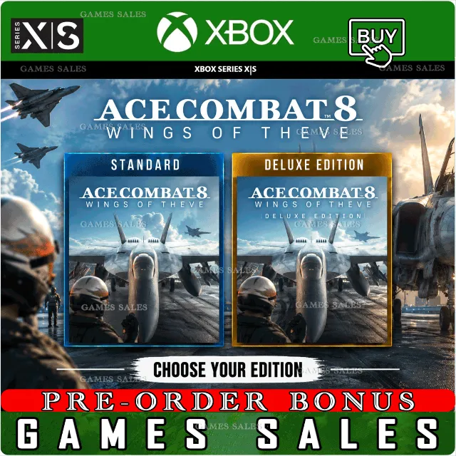✅❤️ACE COMBAT 8: WINGS OF THEVE ПРЕДЗАКАЗ+ВСЕ ИЗДАНИЯ❤️XBOX|XS❤️ПРЕДЗАКАЗ+БОНУСЫ+АВТО