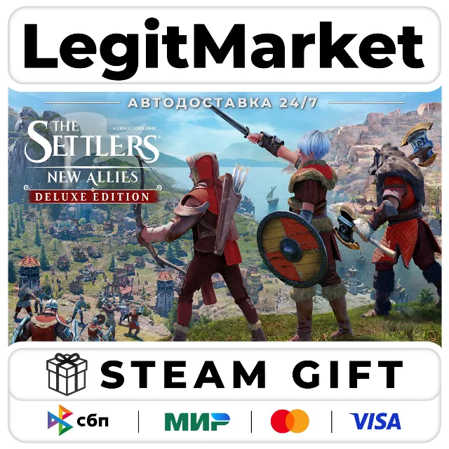 The Settlers: New Allies Deluxe Edition / Steam АВТО / РУ + МИР