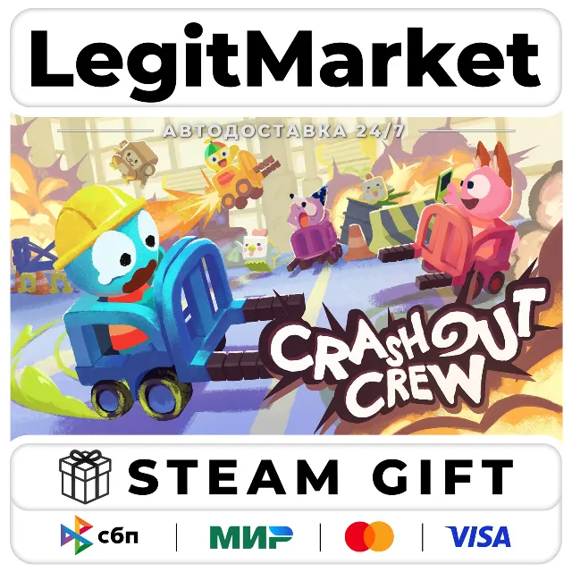 Crashout Crew / Steam АВТО / РУ + МИР