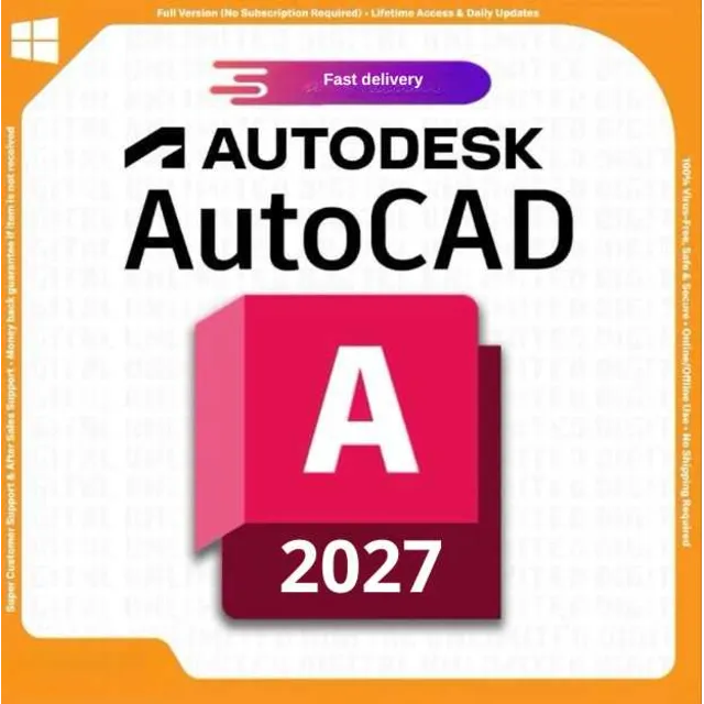Autodesk AutoCAD на 6 месяцы | 2027 / 2026 / 2025 / 2024 | Быстрая доставка