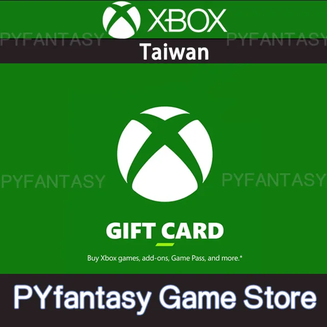 Xbox Gift Card 250/500/1000/2000 twd Taiwan Key