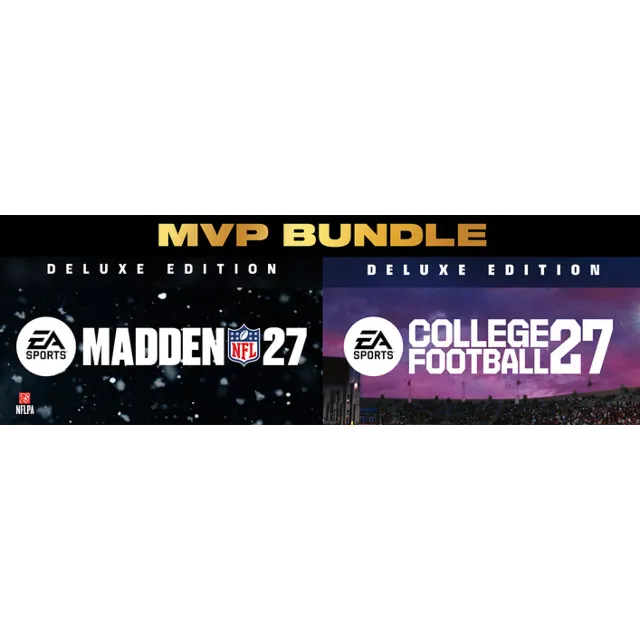 Комплект MVP College Football 27 издание Deluxe и Madden NFL 27 издание Deluxe steam