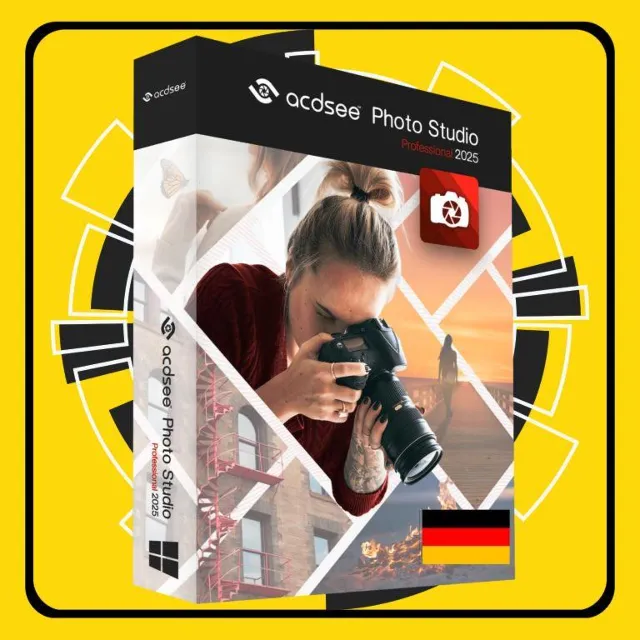 ACDSee Photo Studio Professional 2025 Лицензионный ключ на 1 год - Немецкая версия