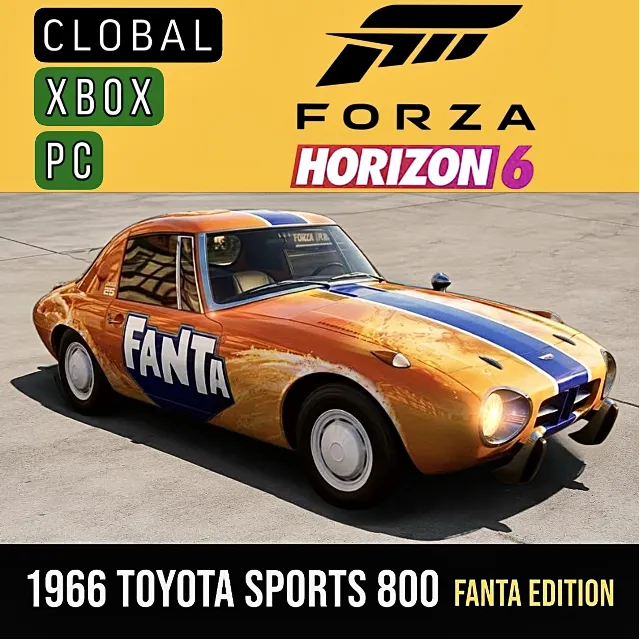 Toyota Sports 800 Fanta Edition 1966 | Forza Horizon 6  Xbox / PC