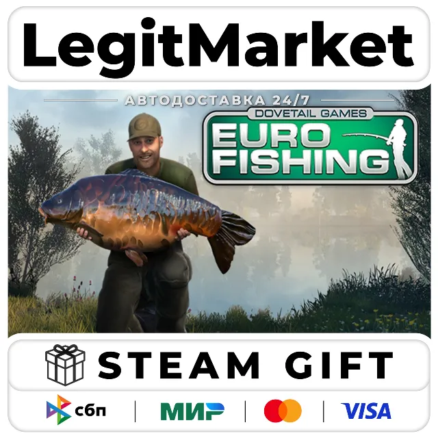 Euro Fishing / Steam АВТО / РУ + МИР