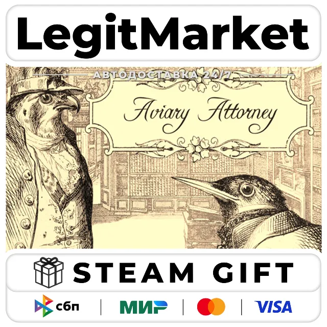 Aviary Attorney Deluxe Edition (Game + OST) / Steam АВТО / РУ + МИР