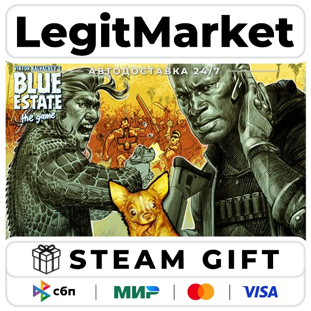 Blue Estate The Game / Steam АВТО / РУ + МИР