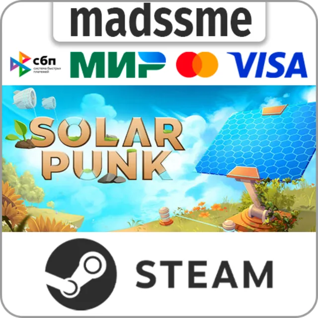 Solarpunk * RU/KZ/СНГ/TR/CN/AR/IN/BR * STEAM 🚀 АВТОДОСТАВКА