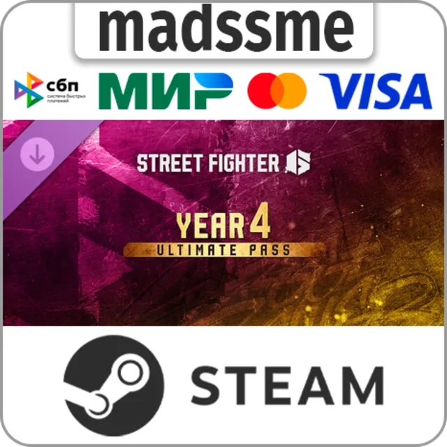Street Fighter 6 - Year 4 Ultimate Pass * RU/KZ/СНГ/TR/CN/AR/IN/BR * DLC * STEAM