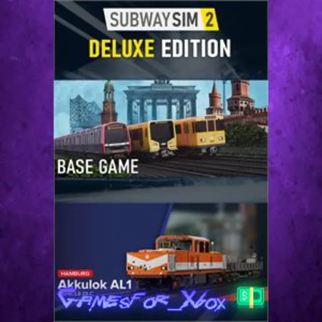 ☀️SubwaySim 2 Deluxe Edition XBOX