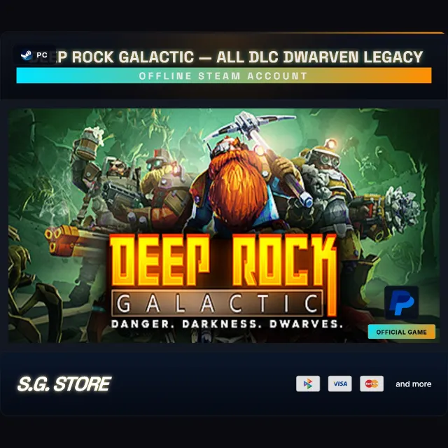💛 Deep Rock Galactic — All DLC Dwarven Legacy Steam Оффлайн | Instant Delivery