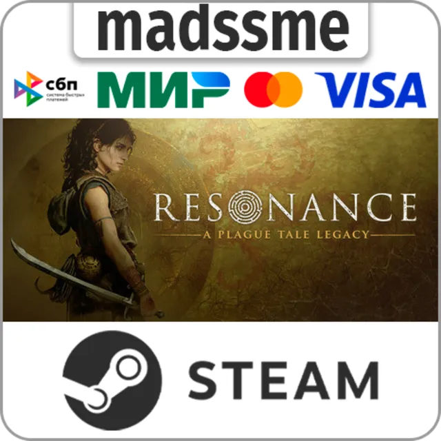 Resonance: A Plague Tale Legacy * RU/KZ/СНГ/TR/CN/AR/IN/BR * STEAM 🚀 АВТОДОСТАВКА