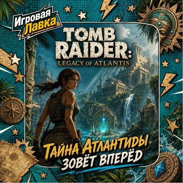Tomb Raider: Legacy of Atlantis | Playstation | PS5 | Турция | Украина | Индия