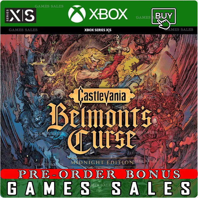 ✅❤️CASTLEVANIA BELMONT’S CURSE MIDNIGHT EDITION❤️XBOX|XS+PC WIN❤️ПРЕДЗАКАЗ С БОНУСАМИ