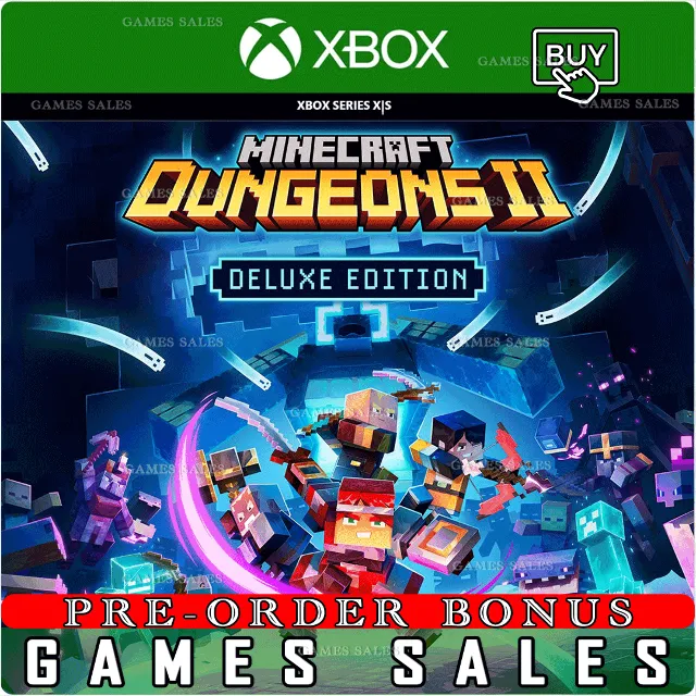 ✅❤️MINECRAFT DUNGEONS II DELUXE EDITION❤️XBOX|XS+PC WIN❤️ПРЕДЗАКАЗ С БОНУСАМИ✅