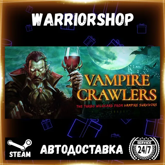 Vampire Crawlers: The Turbo Wildcard Выбор Региона Стим STEAM GIFT АВТО 24/7 ГАРАНТИЯ