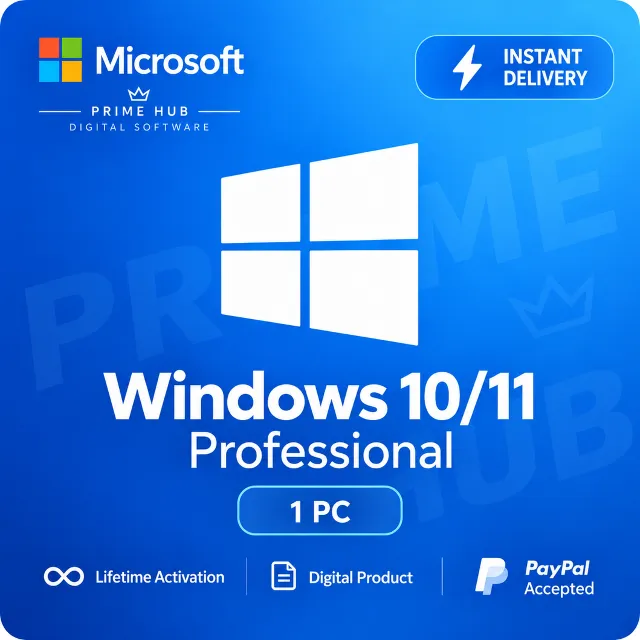 Windows 10 / 11 Pro Retail | 1 ПК | Онлайн-активация | Мгновенно