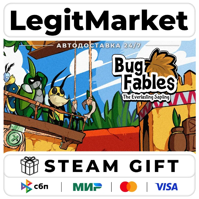 Bug Fables: The Everlasting Sapling / Steam АВТО / РУ + МИР