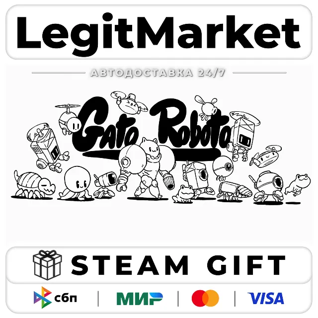 Gato Roboto / Steam АВТО / РУ + МИР