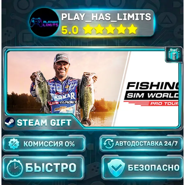🎁Fishing Sim World®: Pro Tour — Standard *RU/BY/UA/СНГ Steam Auto