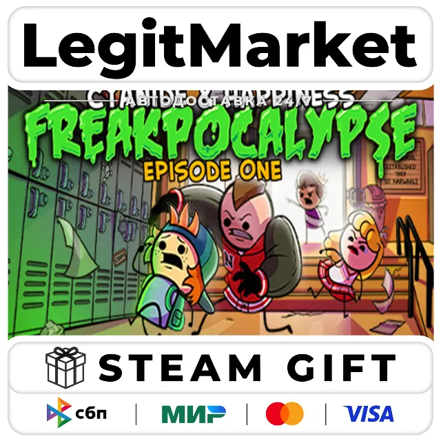 Cyanide &amp; Happiness - Freakpocalypse (Episode 1) / Steam АВТО / РУ + МИР