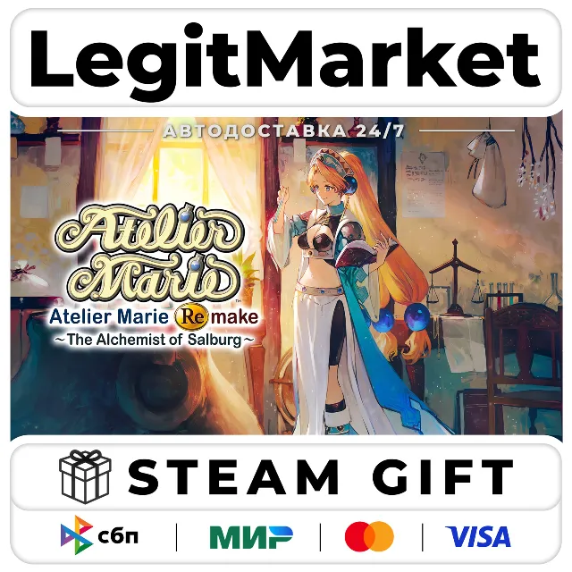 Atelier Marie Remake: The Alchemist of Salburg / Steam АВТО / РУ + МИР