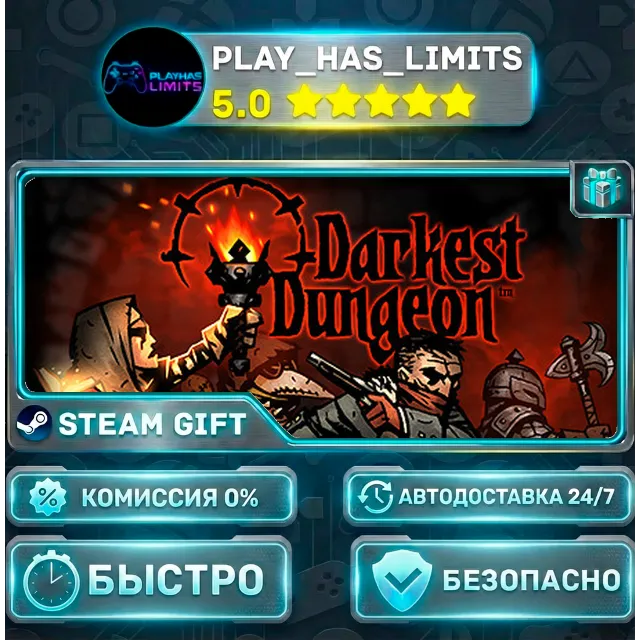 🎁Darkest Dungeon® — Standard *RU/BY/UA/СНГ Steam Auto