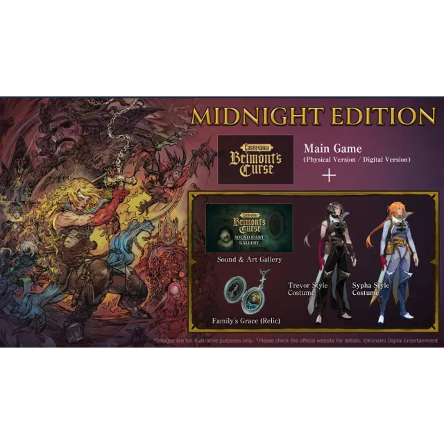 Castlevania: Belmont's Curse Midnight Edition steam