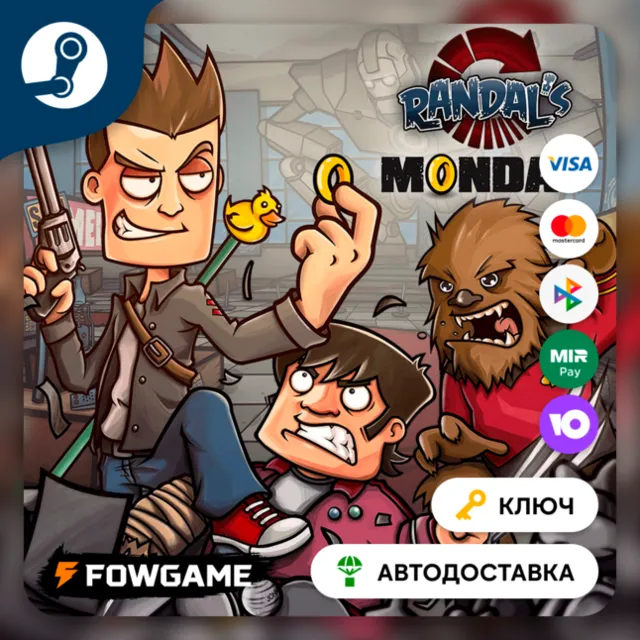 🔵 Randal's Monday (РУ+СНГ) 🔑КЛЮЧ STEAM