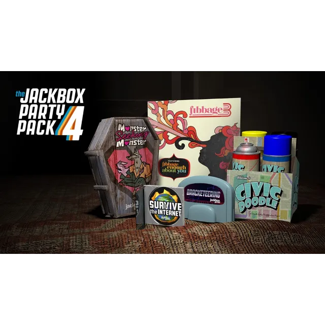 🔴Epic✅The Jackbox Party Pack 4 аккаунт+почта💜