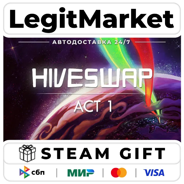 HIVESWAP: ACT 1 / Steam АВТО / РУ + МИР