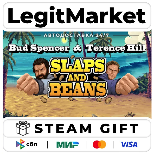 Bud Spencer and Terence Hill - Slaps And Beans / Steam АВТО / РУ + МИР