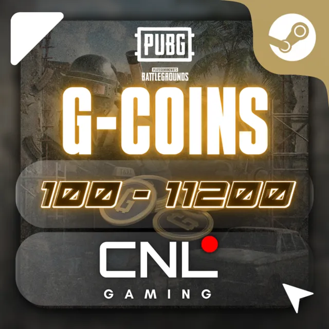 PUBG: BATTLEGROUNDS 100-11200 G-COINS - Ключ для ПК
