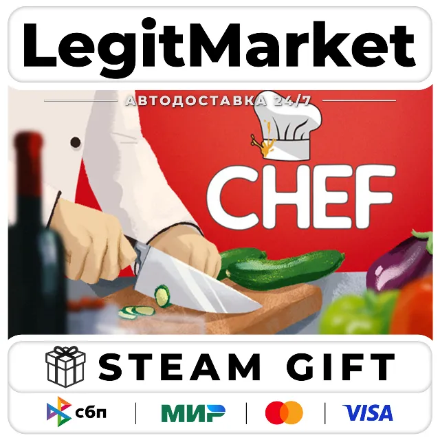 Chef: A Restaurant Tycoon Game / Steam АВТО / РУ + МИР