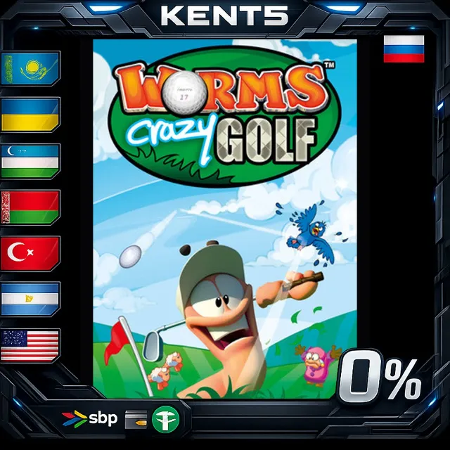Worms Crazy Golf - Steam Gift