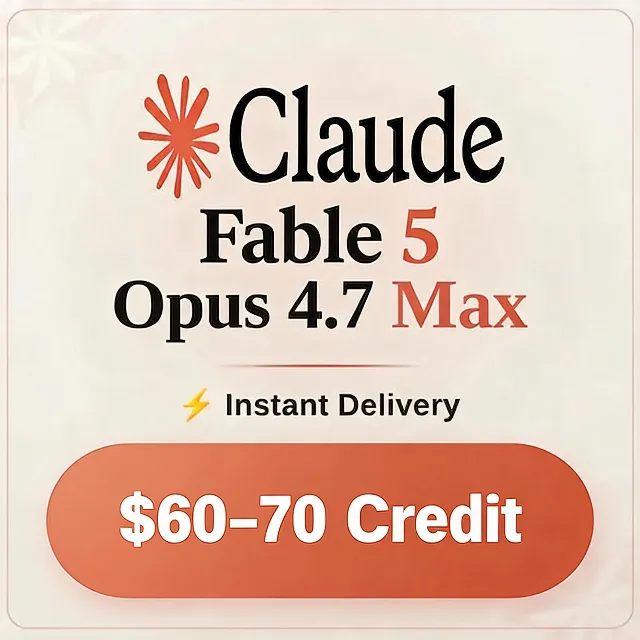 Claude AI Pro Max  | Claude Fable 5.1 Opus 4.7 Max ｜ Моментальная доставка
