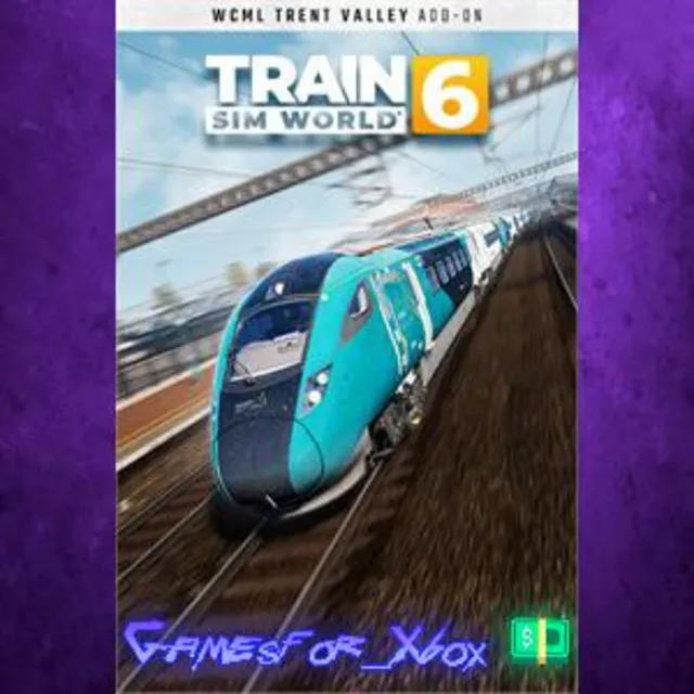 ☀️Train Sim World 6 West Coast Main Line Trent Valley: Milton Keynes - Crewe XBOX DLC