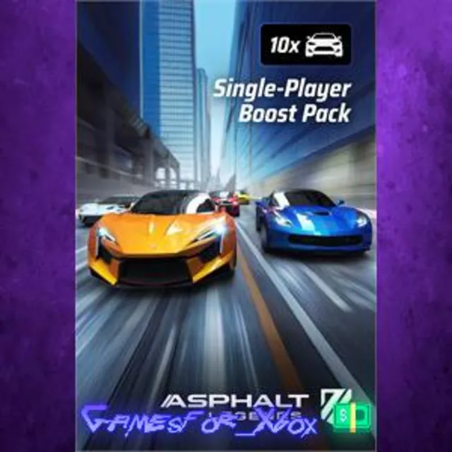 ☀️Asphalt Legends -- Singleplayer Boost Pack XBOX DLC