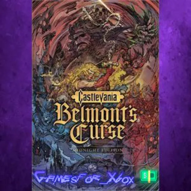 ☀️Castlevania Belmont’s Curse Midnight Edition XBOX