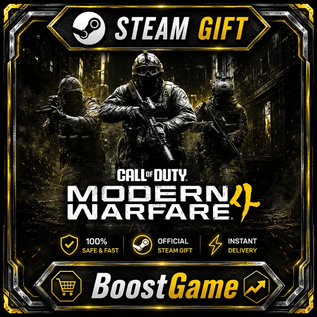 ・Call of Duty: Modern Warfare 4・ВЫБОР РЕГИОНА・STEAM GIFT・